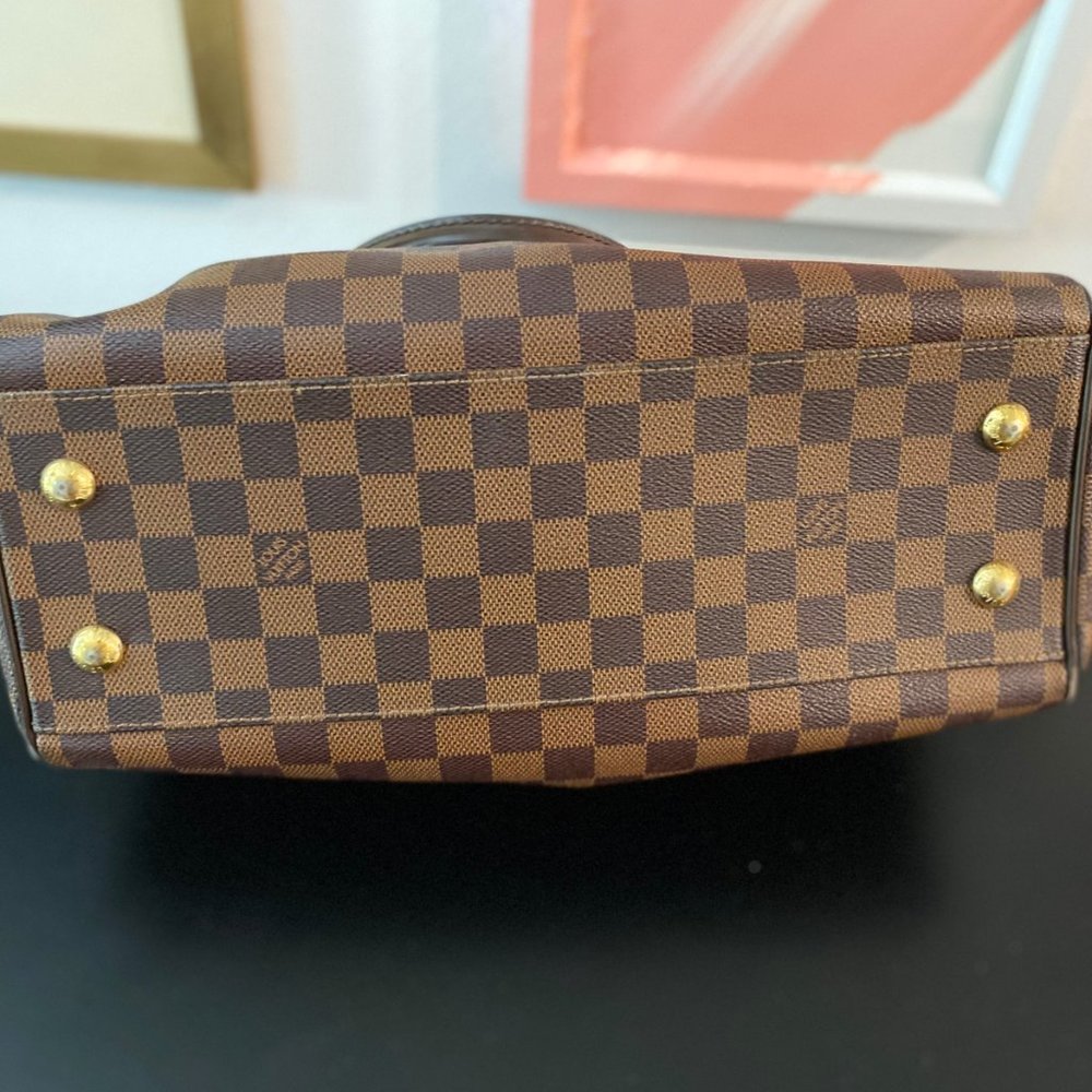 Louis Vuitton Trevi Pm Damier Ebene Leather Shoulder Bag - Picture 4 of 5